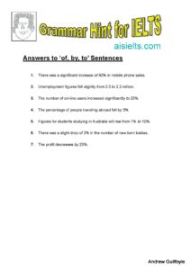Answers to Grammar Hint 23